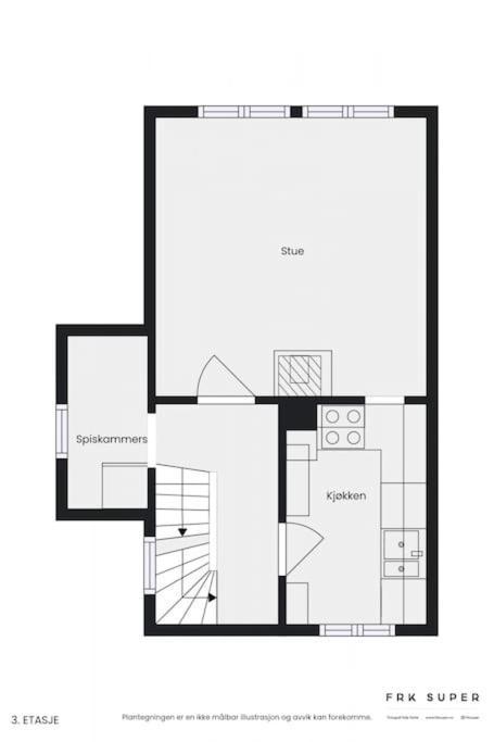Det Lille Rode Huset Ved Floibanen Villa Bergen Exterior foto
